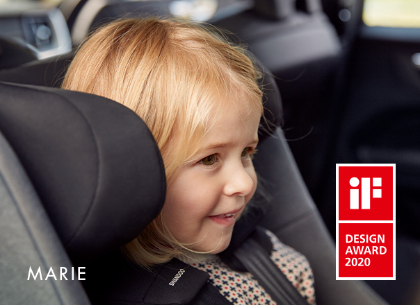 Marie 360 i-Size car seat wins the iF Design Award 2020